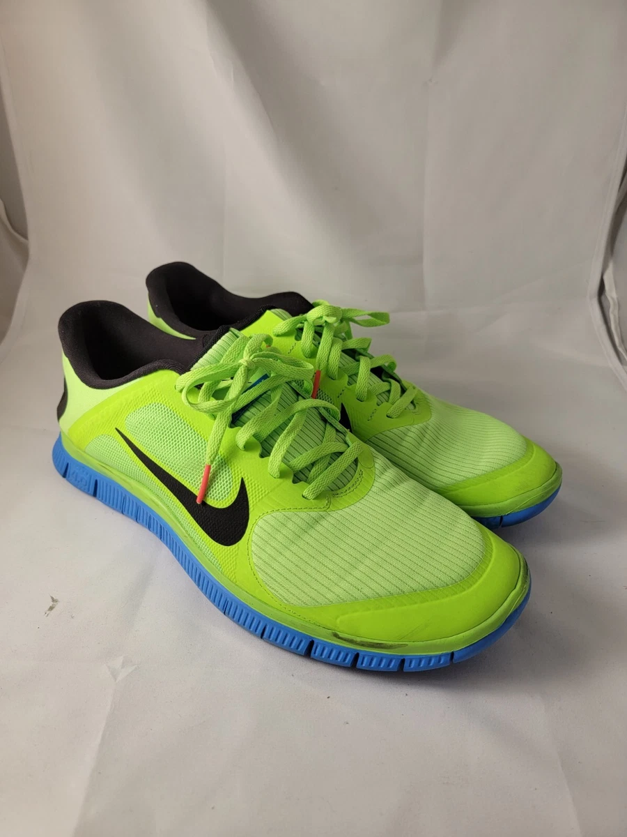 poll mild dauw Men&#039;s Nike Free 4.0 V3 Lime Green Running Shoes 579958-304 Size 12 |  eBay