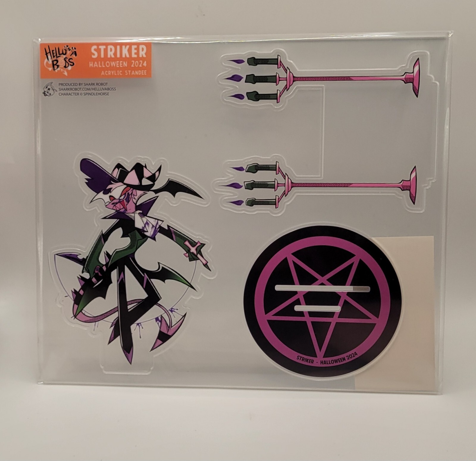 Helluva Boss Halloween 2024 Round 2 Variant Striker Acrylic Standee Vivziepop