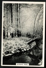 Tobacco Card, Senior Service, WINTER SCENES, 1937, Byrons Pool, #19