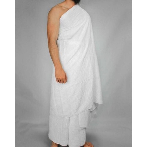 2 PIEZAS TELA HAJJ IHRAM PARA HOMBRE ADULTO TOALLA UMRAH HAJJ 100% ALGODÓN PURO IHRAM - Imagen 22 de 27