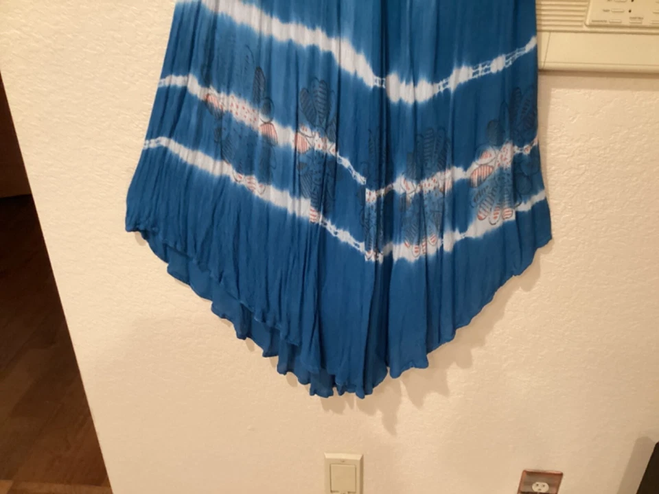 Sakkas платье без рукавов мульти синий w/полоски 100% вискоза 44 «Cx43» L один размер - Изображение 3 из 4