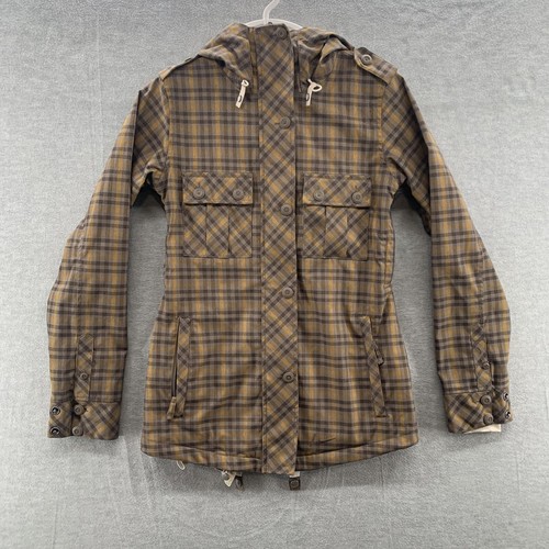 Nike snowboard flannel style ski jacket 