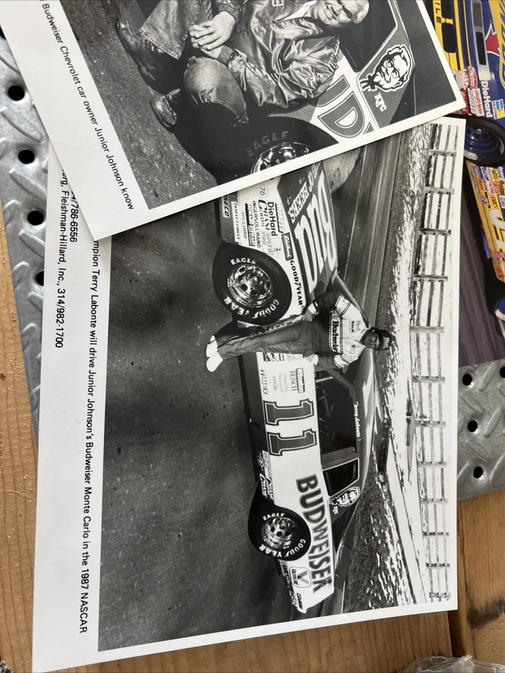 Terry Labonte KFC Chevrolet Jeff Hammond Junior Johnson NASCAR Fotos + Herocard Foto 3 de 4