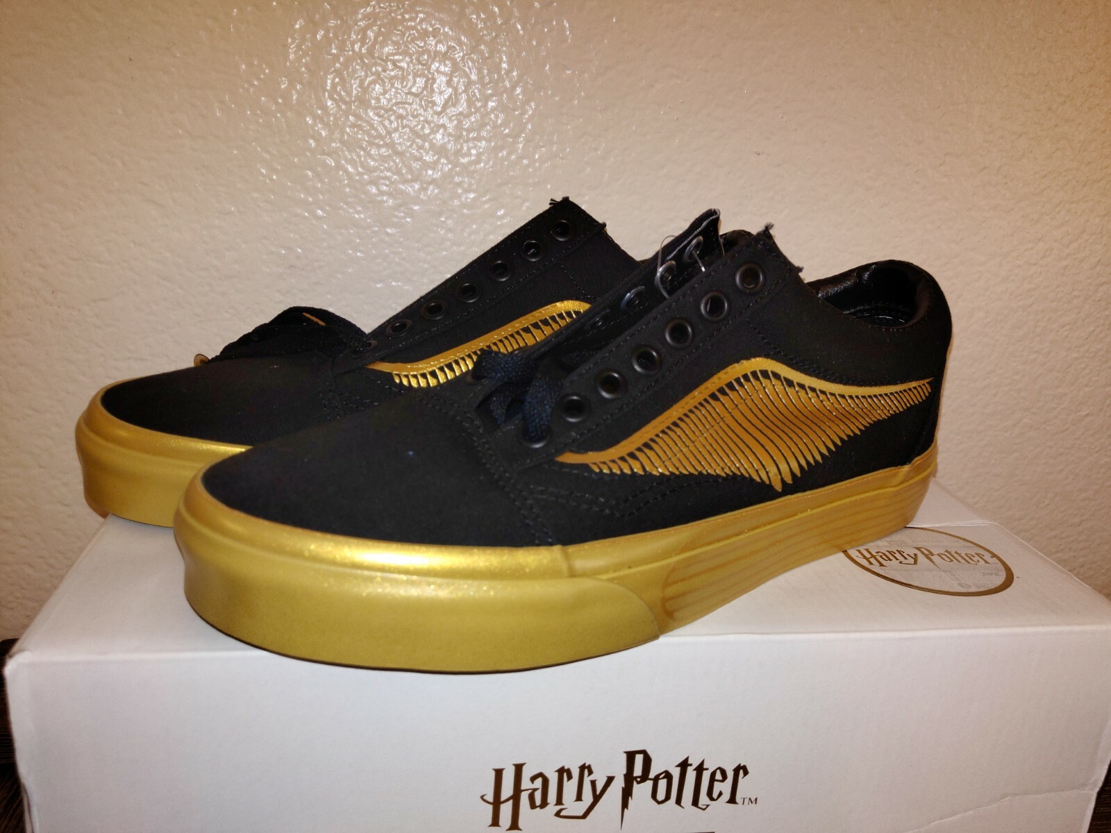 vans harry potter golden snitch