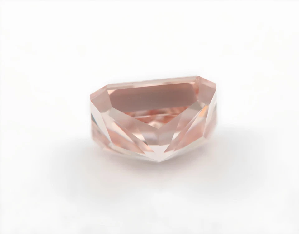 1.15ct Pink Diamond - Natural Loose Fancy Orangy Pink Color GIA VVS1 Radiant - Image 4 of 4