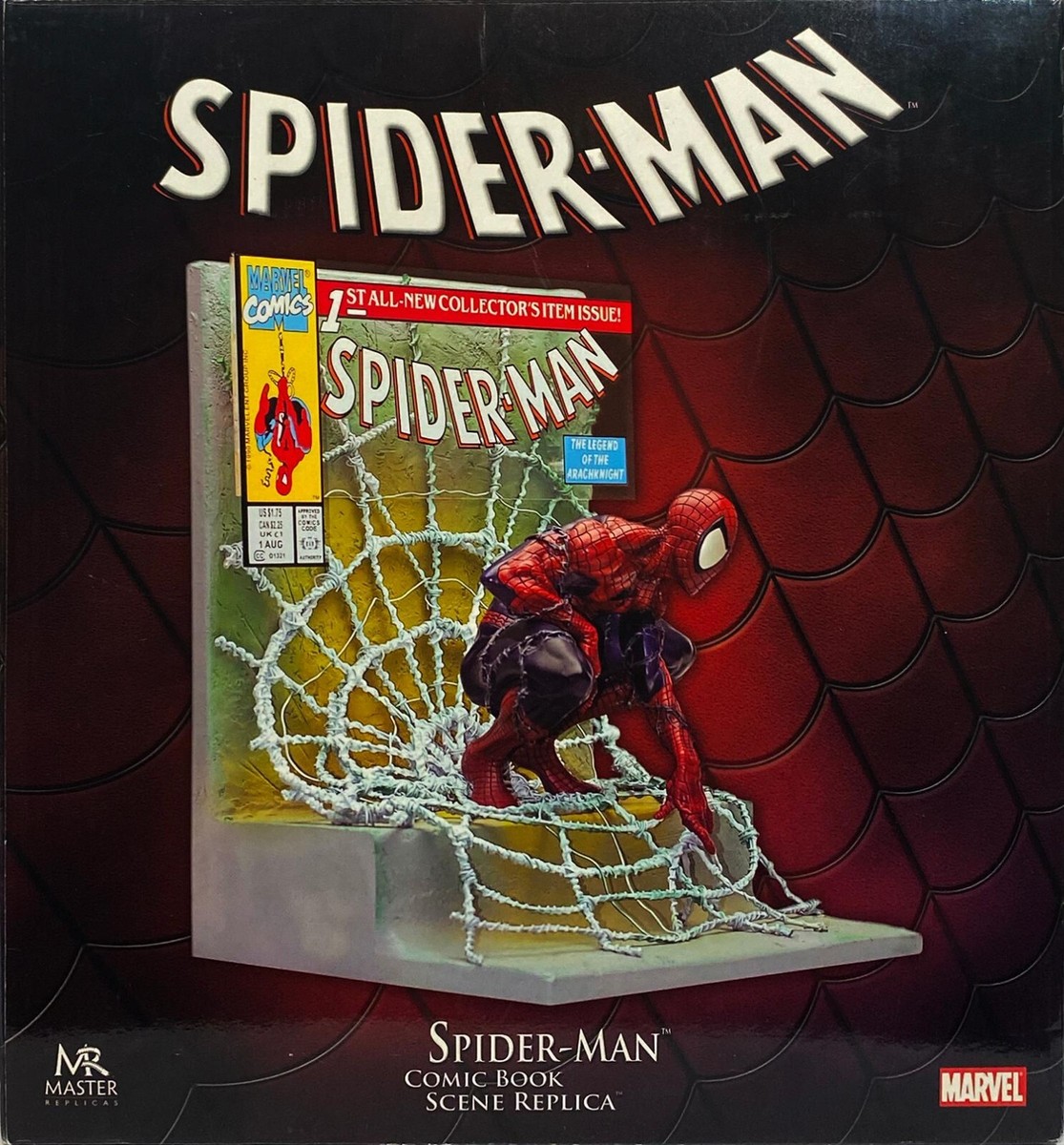 スパイダーマン　コミックブック　シーンレプリカ　マーベル スパイダーマンコミックブックシーンレプリカ