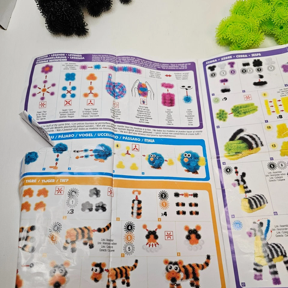 Bunchems Mega Jumbo Pack Crafting Building Toy Creative Bristle Block Incomplete - Image 4 of 4