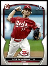 2023 Bowman Draft #BD-116 Cole Schoenwetter