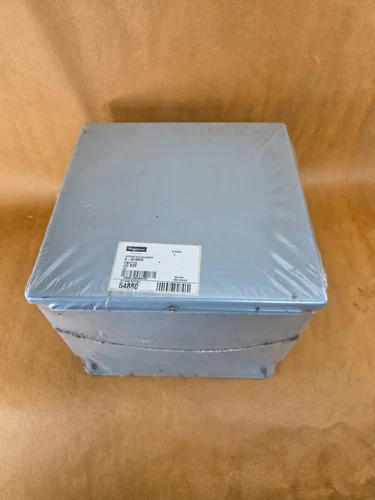 NEW Hoffman A-1016CH  Junction Box, 10"X10"x 6" Deep, Hinge Enclosure Clamps 2