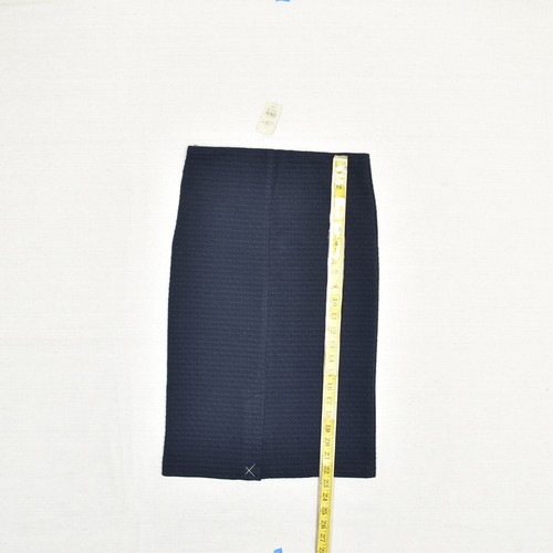NEW Loft Women's Straight Skirt Knee Length Geometric Polyester Blue Size XSP - 第 5/8 張圖片