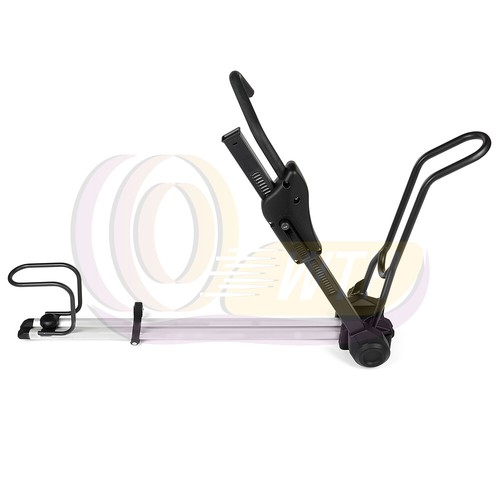 Portabicicletas de aluminio portabicicletas receptor enganche montaje superior con bloqueo antirrobo - Imagen 8 de 13