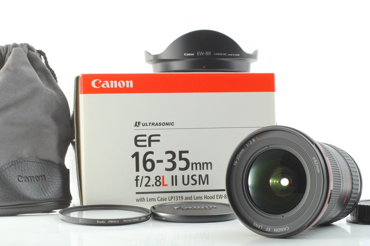 Top MINT in BOX】Canon EF 16-35mm f/2.8 L II USM Zoom Lens w Top MINT in BOX】Canon EF 16-35mm f/2.8 L II USM Zoom Lens w