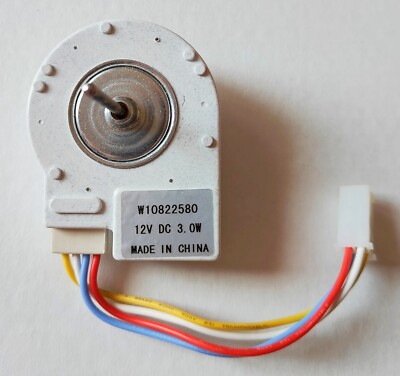 Evaporator Fan Motor Fit for Whirlpool Kenmore W10822580 W10255195 2259385