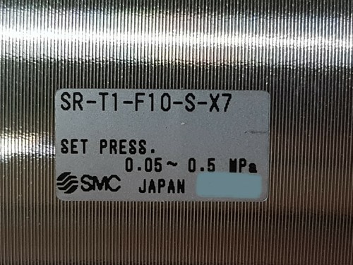NEW SMC SR-T1-F10-S-X7 REGULATOR ,NOT IN BOX FREE SHIP - Picture 6 of 6