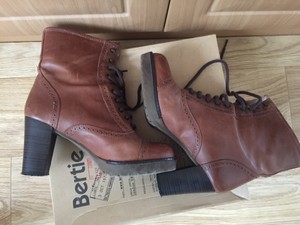 bertie brogue boots