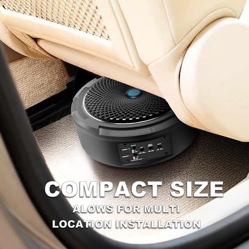 Amplificador de graves para automóvil delgado y amplificado debajo del asiento - Bild 6 von 8