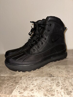 Nike ACG Woodside II Black Sneaker Boots, Men's Size 525393