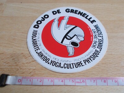 Selbstklebend Judo, Karate, Aikido - Dojo De Grenelle - Paris