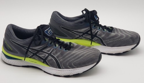 Scarpe da corsa Asics uomo taglia 11 Gel Nimbus grigio nero - Foto 2 di 20
