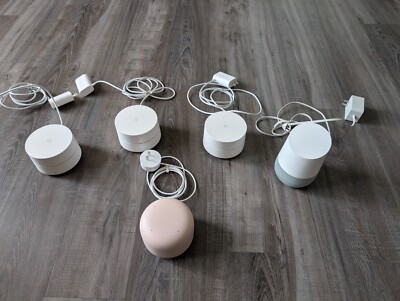 Google Nest Devices (Original Google Home, Nest Wifi Router, 3 points)
