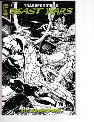 Transformers Beast Wars The Ascending #3 RI VARIANT Cover Comic Book 2007 NM-