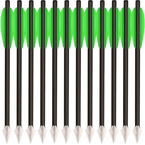 Pernos de ballesta de 6,3 pulgadas flechas de carbono pernos tiro con arco ballesta de pistola caza - Imagen 9 de 34