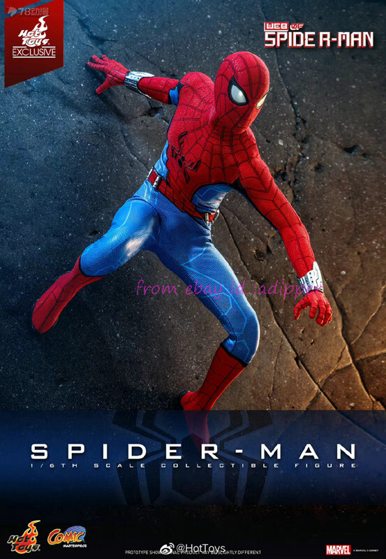 Perfect HT Cms010 1/6 Marvel Comics Spider-Man Web (W.E.B.) Action
