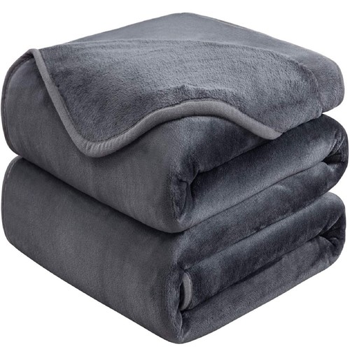 Soft Queen Size Blanket for All Season Warm Fuzzy Microplush Lightweight Ther...