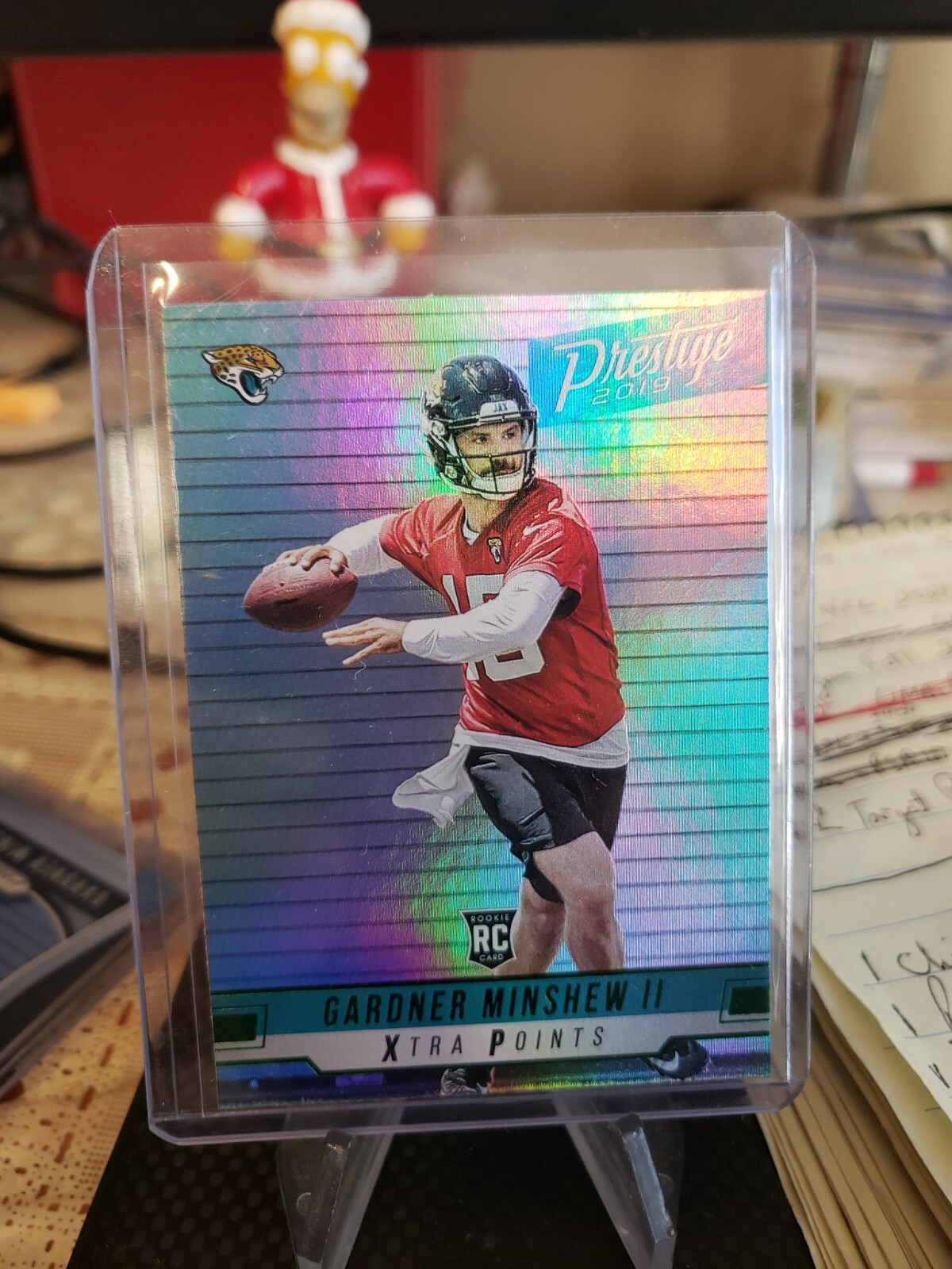 2019 Panini Prestige Rookies Xtra Points Green Gardner Minshew II Rookie RC #268