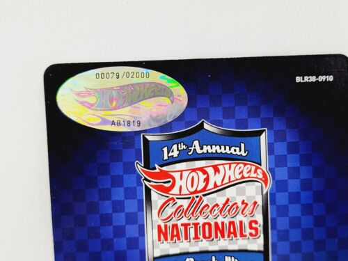HOT WHEELS 14TH NATIONALS '70 DODGE CHALLENGER SUPER LOW #79 NEW VERY NICE JJ39 - Picture 9 of 9