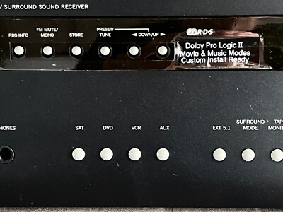 Arcam DIVA AVR200 5.1 AVR Surround Sound Receiver for PARTS or Repair