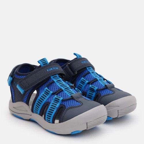 Geox Unisex Kids sandals J15E1A Blue (UK Child 12.5 /31 EU) Brand New - Picture 3 of 6