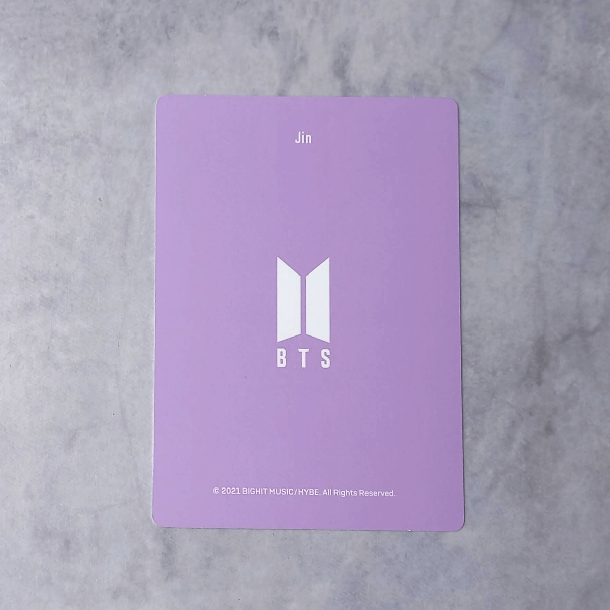 BTS Army Membership Merch Box #3 Official Photo Card Sticker