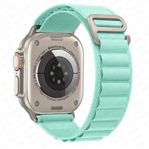 Correa de nailon alpina para Apple Watch Series10 9 8 7 6 5 4 Ultra Loop 44/45/49 mm - Imagen 42 de 43
