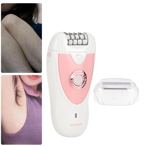 2 in 1 Epilator Women Instant Pain Free Electric Hair Removal Remover Body Face - Picture 11 of 11