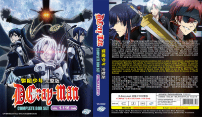 DVD ANIME D.GRAY MAN Complete Box Set Vol.1-116 End ENGLISH DUBBED