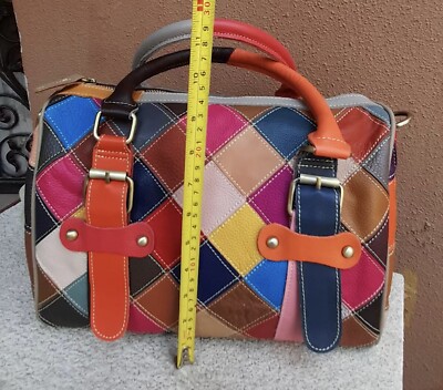 バッグ Japanese Label real leather patchwork バッグ Japanese Label real leather patchwork Multicolour