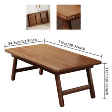 Bamboo Folding Coffee Tea Table Low Table Tea Picnic Table Tatami Floor Desk