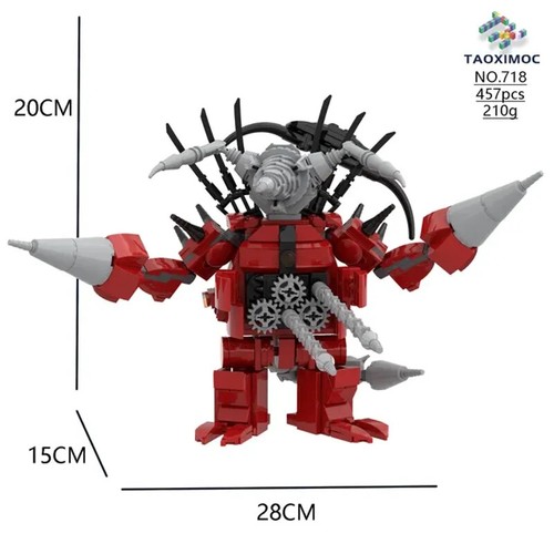 Skibidi Toilet Titan TV Man Speakerman Horror Game Bosses Camara Building Block - Picture 33 of 83