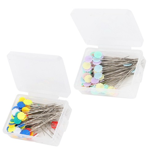 100pcs Flower Head Sewing Pins Flat Head Straight Quilting Pins for Sewing DIY - Picture 5 of 18