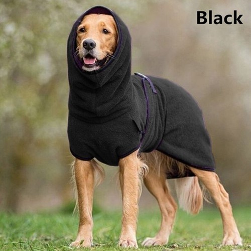 Winter Pet Dogs Warm Sweater Clothes Puppy Lurcher Coat Fleece Hoodies Jacket - Picture 16 of 59