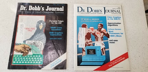 Vintage Dr. Dobbs Journal of Computer Calisthenics & Orthodontia complete Vol 7 - Picture 5 of 12