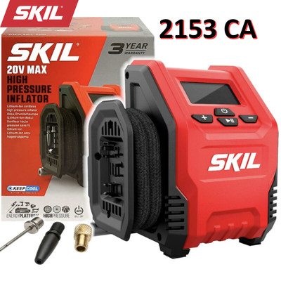SKIL 2153 CA Luftkompressor mit LCD-Display - 12V Batterie (NICHT INBEGRIFFEN)
