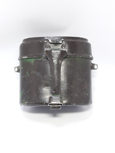 Vintage Military Bowler Pot Soviet Army Mess Tin Kit Aluminum Original Old - Picture 2 of 16