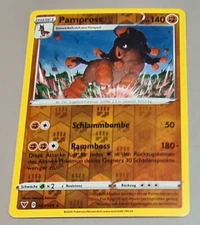 Pampross # 097/185 Reverse Holo Color Shock 2020 Sword & Shield 4 DE Mint