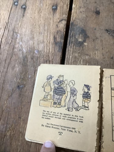 1933 Big Little Book Whitman Reg’Lar Fellers Soft Cover - Picture 4 of 4