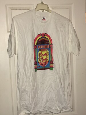 vintage BRAND NEW 1980 s Rock n Roll Beer Single Stitch T Shirt XL Old Tag STL
