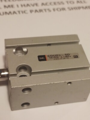SMC PNEUMATIK KOMPAKTZYLINDER CDU20-5D GEBRAUCHTWARE VOLL FUNKTIONSFÄHIG