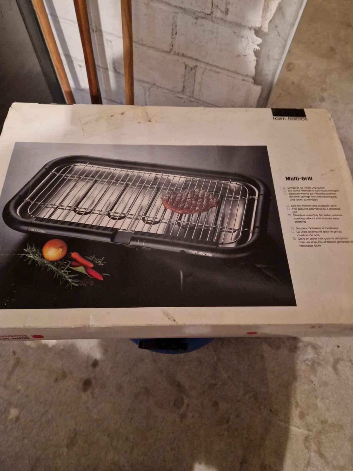 elektrischer Grillgerät für innen und aussen, gebraucht