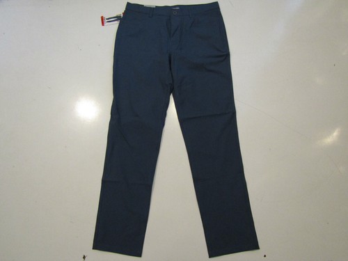 Mens Stretch Performance Pants Blue 